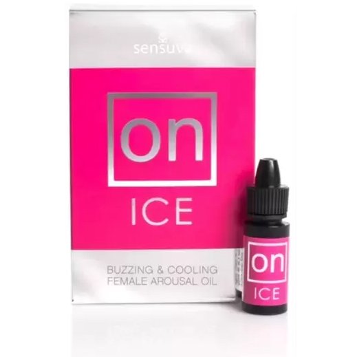 Збуджувальні краплі для клітора Sensuva  -  ON Arousal Oil for Her Ice (5 мл) охолоджувальні, до 30 хвилин