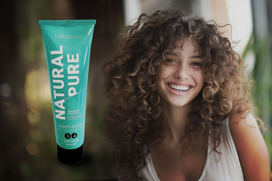Лубрикант на водной основе Driminals Natural Pure для чувствительной кожи, 100 мл