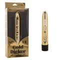 Вибратор Naughty Bits Gold Dicker Vibe