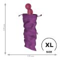 Мешочек для секс-игрушек Satisfyer Treasure Bag XL, фиолетовый, на шнурке