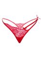 русики мереживні стрінги Daring Intimates Gina, червоний, S/M