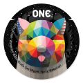 Набір презервативів ONE Classic Select Artist Collection, 100 шт, з змазкою, упаковка-тубус