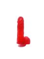 Мыло в форме пениса Чистий Кайф Red size S, крафтовое мыло-член, натуральное