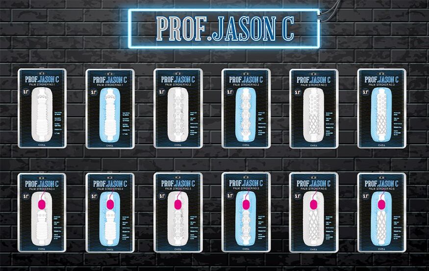 CH38229 Мастурбатор Chisa Prof.Jason C Palm Stroker No.1 Blue