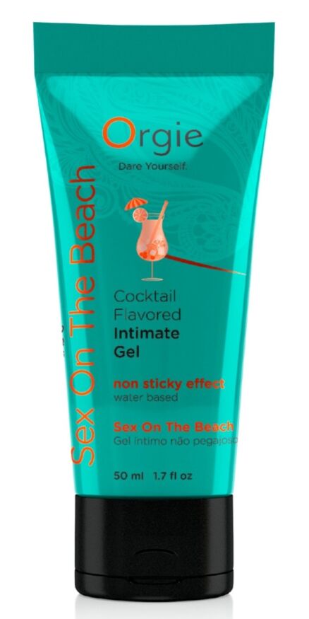 Оральный лубрикант Orgie Cocktail Flavored Intimate Gel - Sex On The Beach, 50 ml