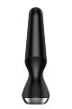 Анальна пробка з функцією керування зі смартфона Satisfyer Plug-Ilicious, чорний