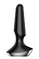 Анальна пробка з функцією керування зі смартфона Satisfyer Plug-Ilicious, чорний