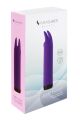 Вибратор S Pleasures Bullets Amethyst, фиолетовый, с двумя отростками, 10 режимов, диаметр 3,1 см