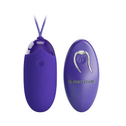 Виброяйцо с 12 разными вариантами вибрации Pretty Love Berger Youth wireless egg Blue