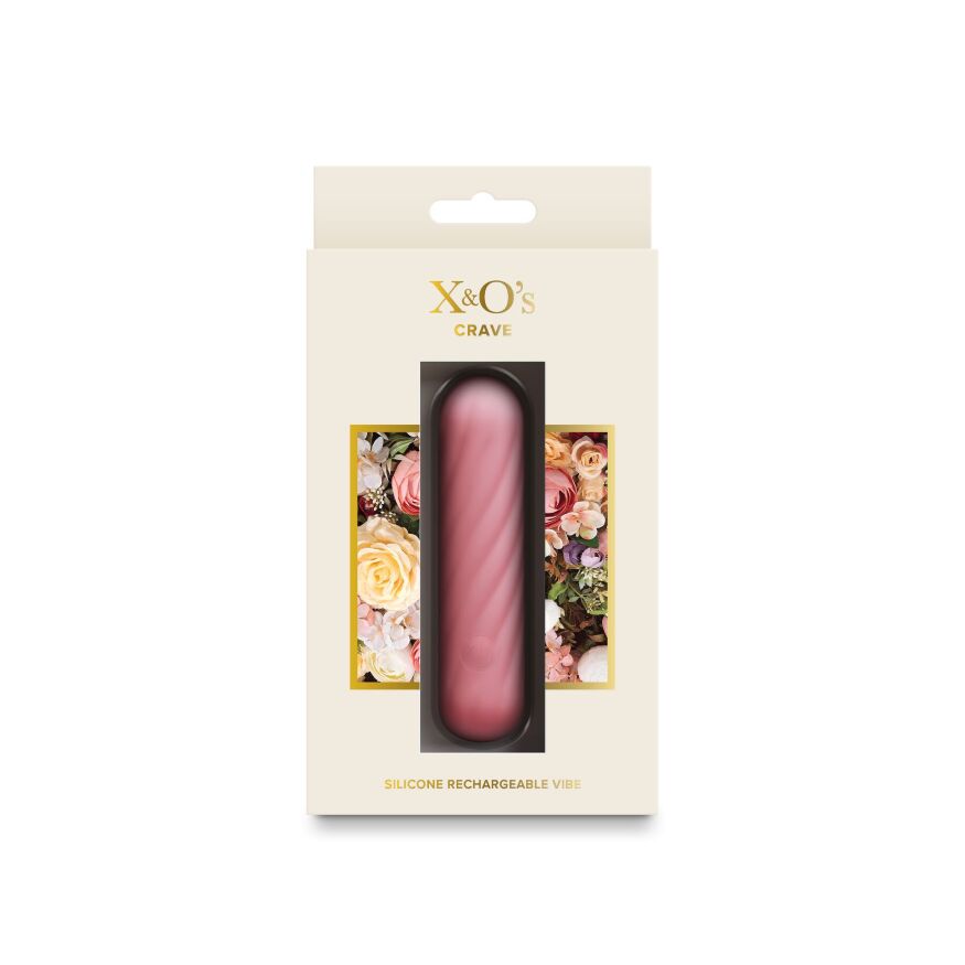 Минивибратор NS Novelties X&amp;O's - Crave - Light Pink