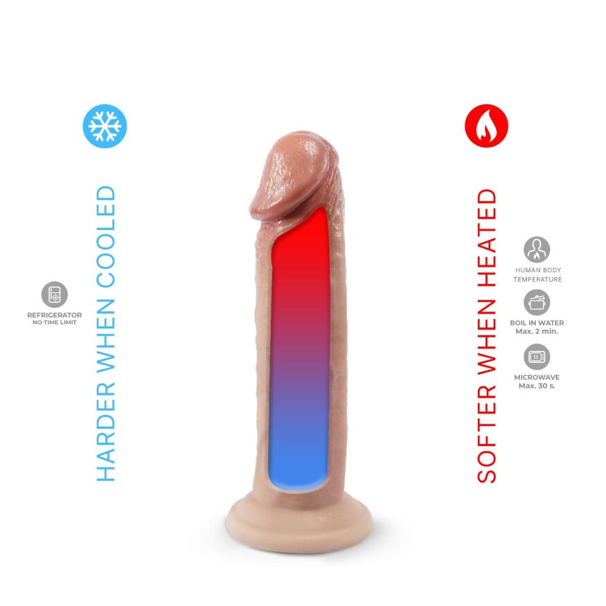 Фаллоимитатор Silexd Premium Real Skin Model 2 (7.5")