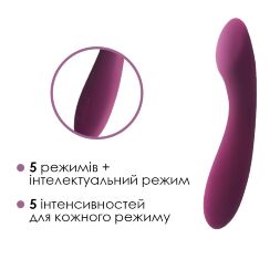 Вибратор для точки G с интеллектуальным режимом Svakom Amy 2