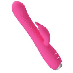 Вибратор с стимулятором клитора и ротацией " Molly " BI-014692-1