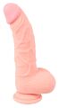 Фаллоимитатор с мошонкой - Medical Silicone Dildo, 20 см