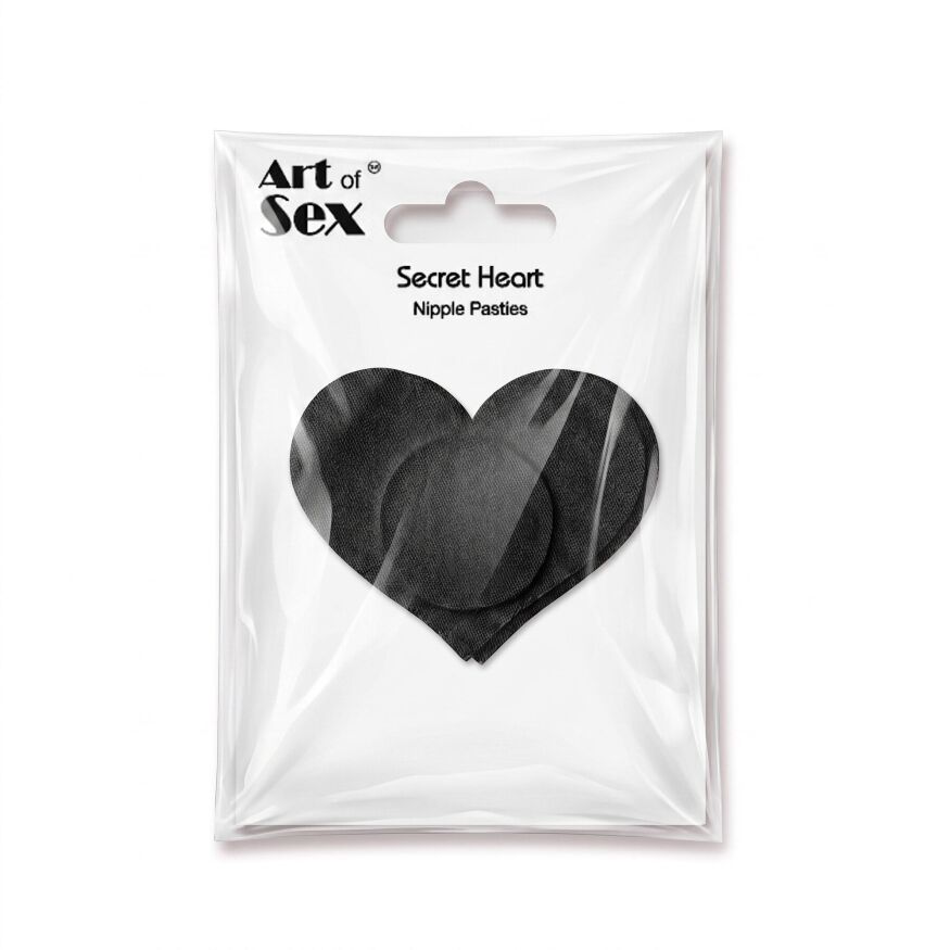 Пестис-сердечки Art of Sex - Secret Heart, черный