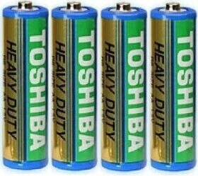 Батарейка солевая TOSHIBA Heavy Duty R6 AA ( 4 шт )