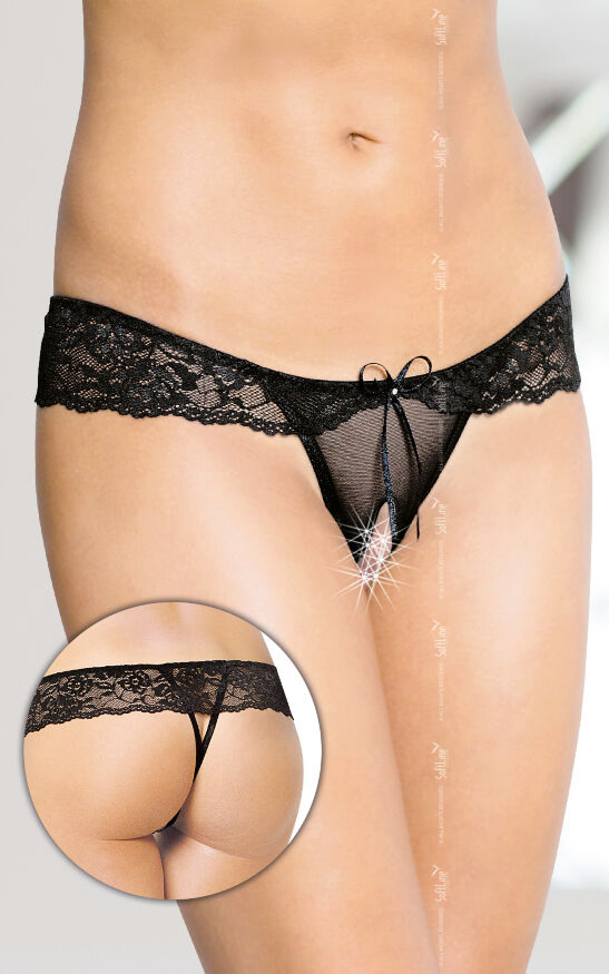 Жіночі стрінги - G-String 2443, black - S/M