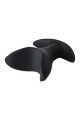 Раскрывающаяся анальная пробка с вибрацией FANTASSTIC VIBRATING ANAL ANCHOR PLUG BLACK
