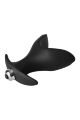 Раскрывающаяся анальная пробка с вибрацией FANTASSTIC VIBRATING ANAL ANCHOR PLUG BLACK