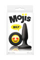 Анальная пробка NS Novelties MOJIS ILY BLACK