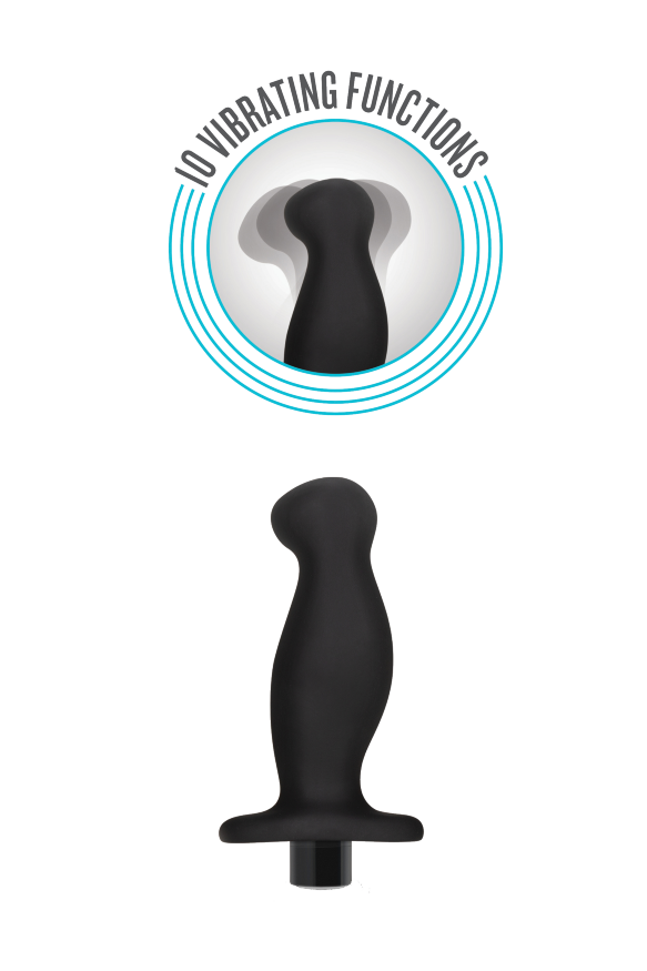 Массажер простаты Blush Anal Adventures Platinum Silicone Vibrating