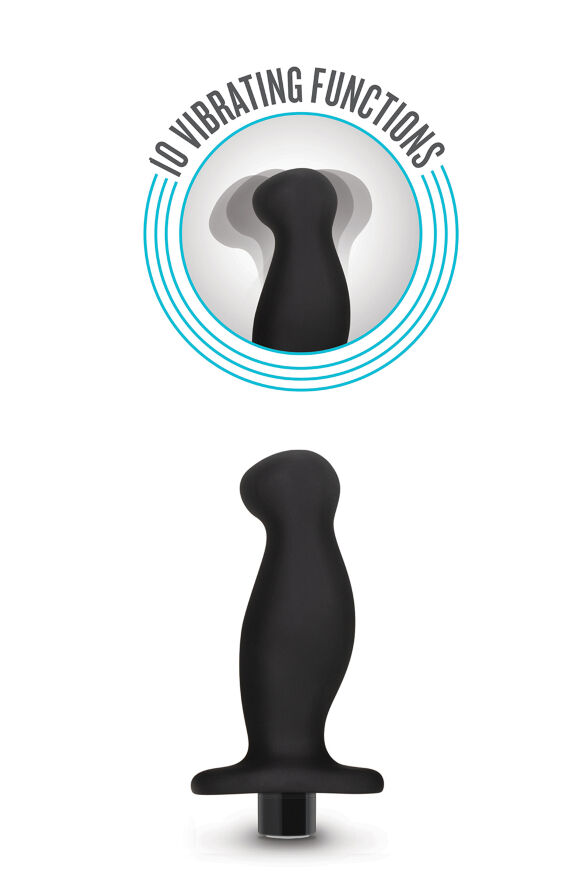 Массажер простаты Blush Anal Adventures Platinum Silicone Vibrating