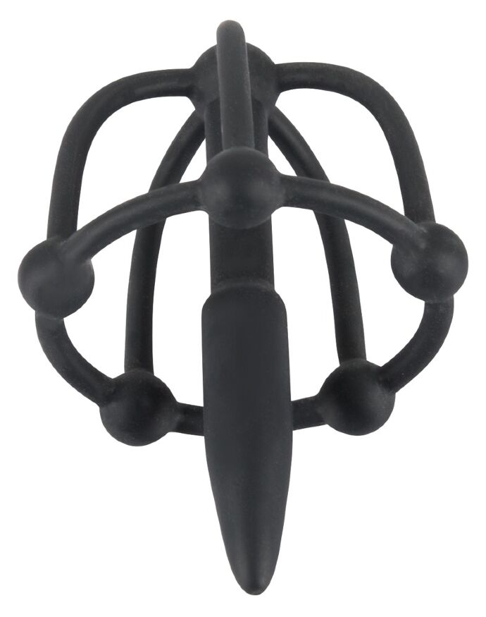 Стимулятор уретри - Penis Plug with Glans Cage