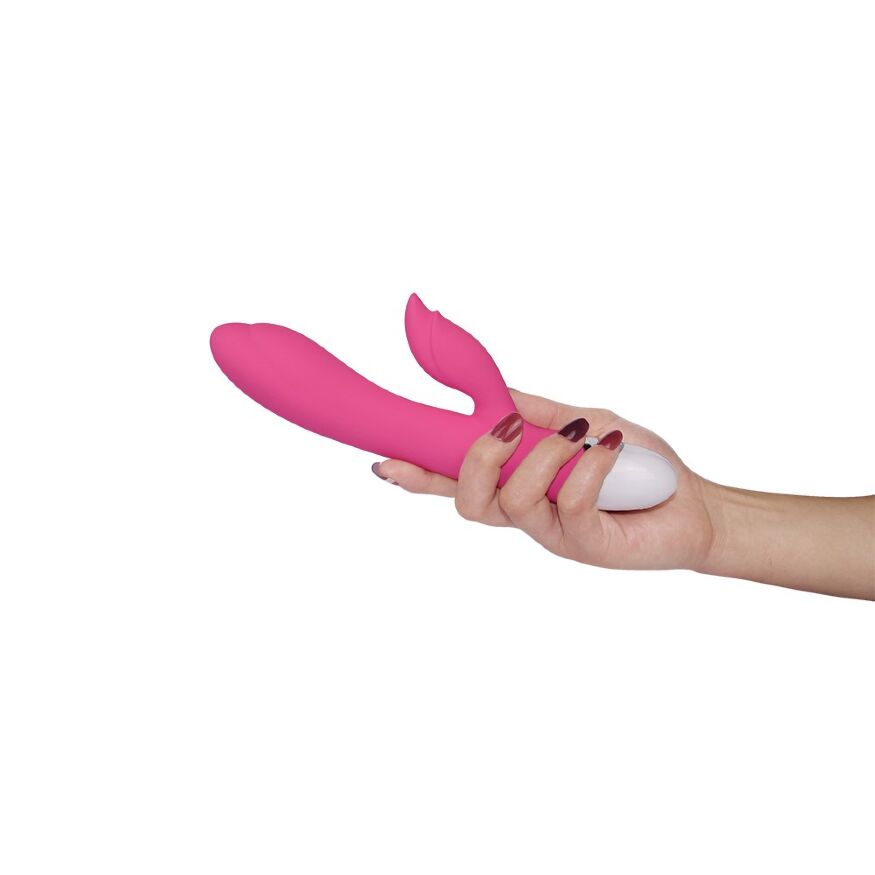 Водонепроницаемый вибратор розового цвета Dreamer II Vibrator Rose Red