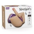 Мастурбатор 3в1 з вібрацією - Streetgirl's Dual Motor Sensation Pulse With Dildo