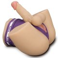 Мастурбатор 3в1 з вібрацією - Streetgirl's Dual Motor Sensation Pulse With Dildo