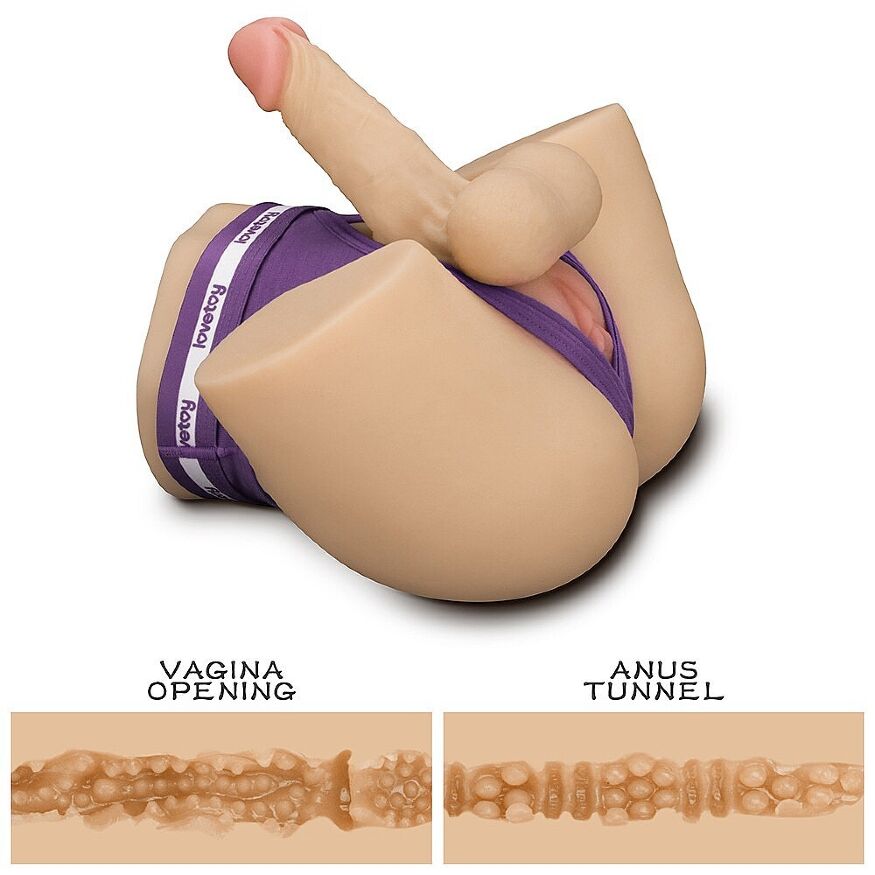 Мастурбатор 3в1 з вібрацією - Streetgirl's Dual Motor Sensation Pulse With Dildo