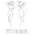 Боди с открытой грудью NORTH BODY black XXL/XXXL - Passion Exclusive