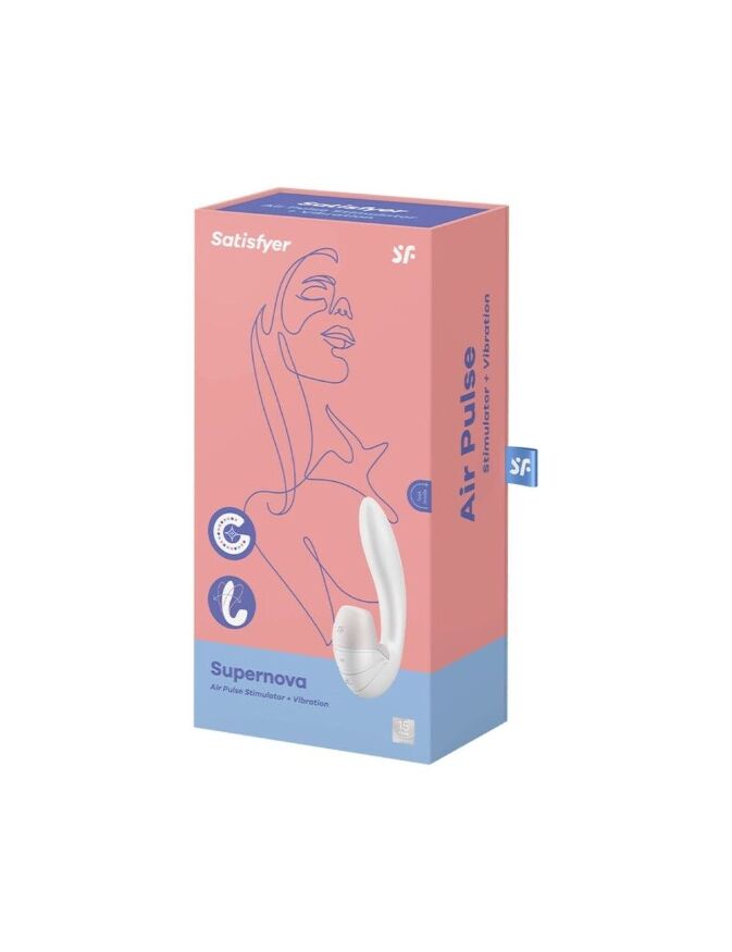Вакуумный вибратор Satisfyer Supernova White