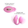 Виброяйцо с вакуумной клиторальной стимуляцией Love To Love Wonderlover PINK PASSION