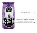 Вибратор с стимулятором клитора и функцией ротации BAILE - TRAVEL PARTNER Purple, BW-020236R