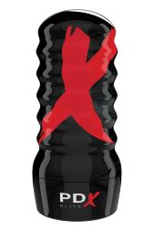 Мастурбатор нереалістичний Pipedream PDX Elite у чорній колбі, 19.1 см
