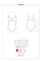 Боди Секси Obsessive 818-TED-1 Crotchless teddy L/XL