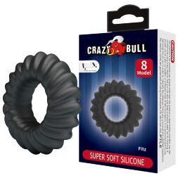 Эрекционное кольцо Crazy Bull №8 - FITZ super soft silicone, BI-210356