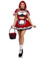 Костюм Красной Шапочки Leg Avenue Flirty Miss Red Top and Skirt L