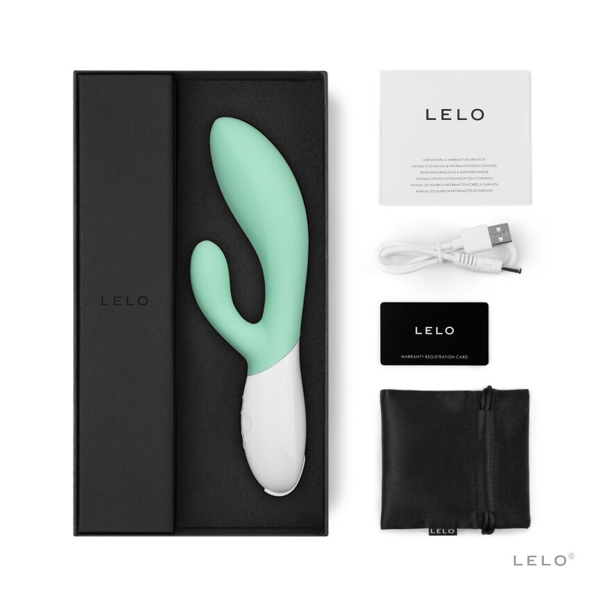 Вибратор LELO Ina 3 - вибратор кролик для стимуляции клитора и точки G LELO Ina 3 Seaweed