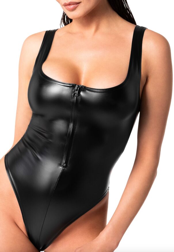 Боді Noir Handmade F333 Powerwetlook body - XXL