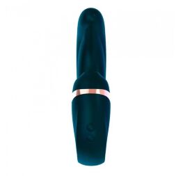 Вакуумный стимулятор клитора и точки G Adrien Lastic My-G из силикона, зеленый