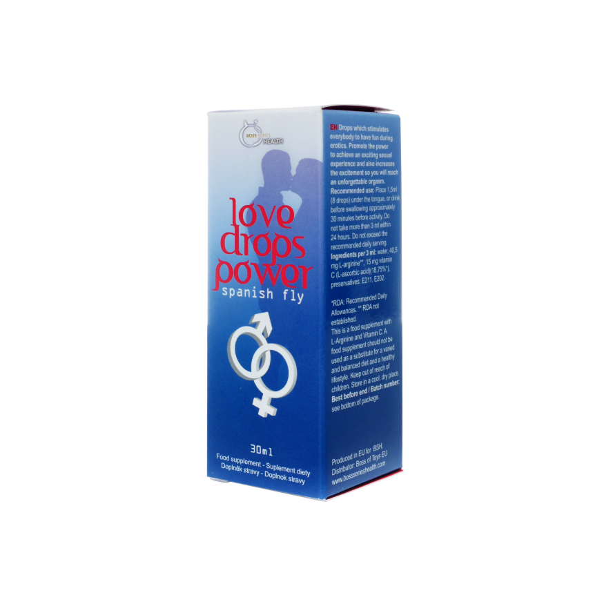 Вохбуждающие капли для двоих шпанская мушка Love Drops Power 30ml