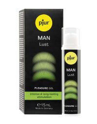 Жидкий вибратор для мужчин pjur MAN Lust, 15 мл, с эффектом мурашек