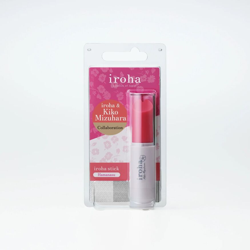 Вибратор-помада IROHA STICK Hamanasu, плавное увеличение мощности