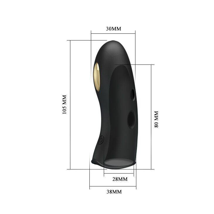 Клиторальный стимулятор на палец Pretty Love - MARICO Fingering Electric Vibrator, BI-014755