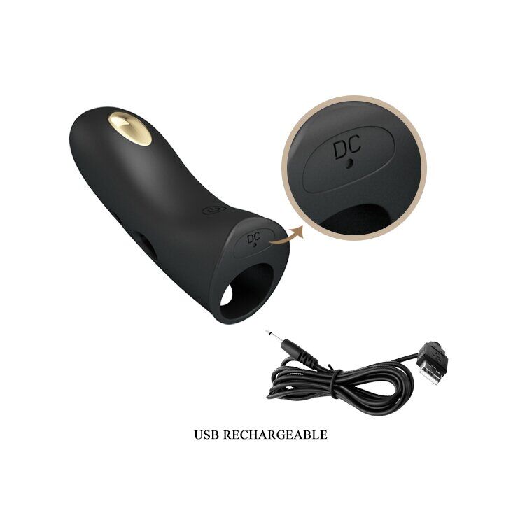 Клиторальный стимулятор на палец Pretty Love - MARICO Fingering Electric Vibrator, BI-014755