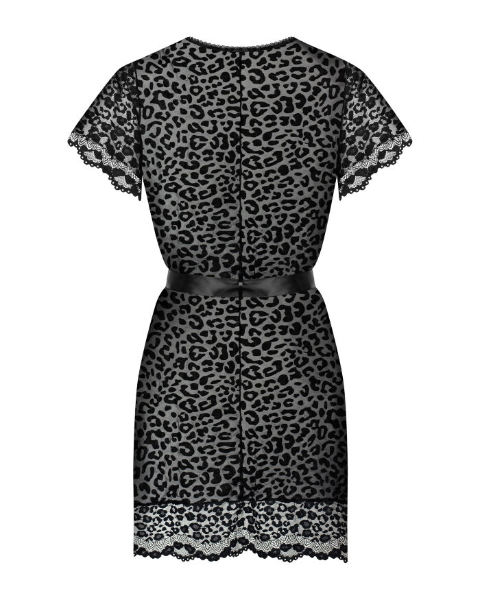 Сексуальний халат Obsessive Giully peignoir S/M
