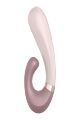 Подвійний смарт вібратор із функцією нагріву Satisfyer Heat Wave Connect App Mauve