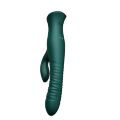 Пульсатор-кролик Zalo Mose Turquoise Green 14.4х3.7 см